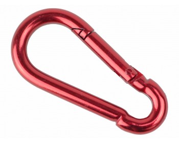 6mm Red Anodised Carbine Hook