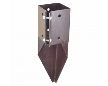 100mm x 100mm Fence Post Repair Spike (450mm Length)