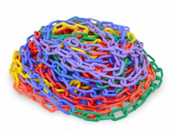 8mm x 25m Rainbow Plastic Chain